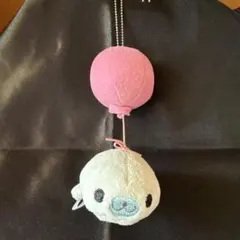 [平成レトロ]san-xまめごま風船付きマスコットキーチェーン [希少]