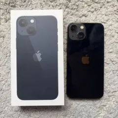 iPhone13mini ミッドナイト　128GB 本体　付属品あり