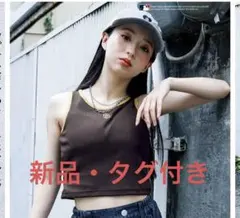新品・タグ付き MLB algy クロップドタンクトップ パドレスのサムネイル