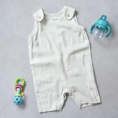 最終価格★チャオパニックティピー 80cm リネンレーヨンロンパース