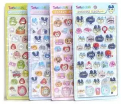 【正規品】たまごっち　ボンボンドロップシール　4枚セット　4種セット