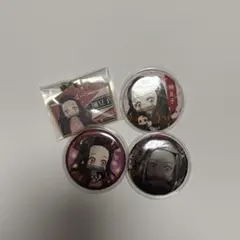 鬼滅の刃 竈門禰豆子缶バッジセット