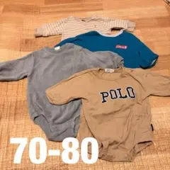 バースデイ futafuta ロンパースセット 70-80サイズ