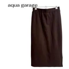 aqua garage ロングタイトスカート　ウエストゴム　ビジネス　デートのサムネイル