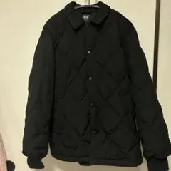 p*y様 UNIQLO パフテック キルティングジャケット L ブラック 中綿