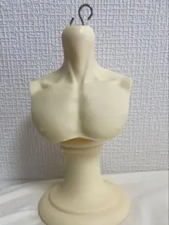 美しい トルソー マネキン レッド アイアンスタンド 高さ調節可 フランス 美しい トルソー マネキン レッド アイアンスタンド 高さ調節可