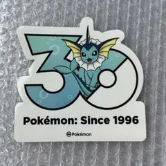 韓国限定　ポケモン　ポップアップ　30周年ステッカー　シャワーズ 韓国 ポケモン 30周年 ロゴステッカー シール シャワーズ - メルカリ