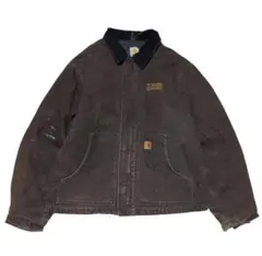 希少 Carhartt トラディショナルジャケット ダークブラウン