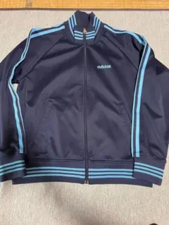 adidas トラックジャケット ネイビー M相当