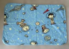 PEANUTS スヌーピー 宇宙 フリース毛布 ブランケット ピーナッツ 新品