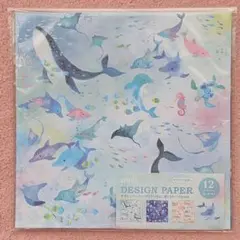 amifa デザインペーパー 12P アクアリウム