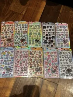 サンリオ　うるちゅるPOP シール　10枚セットのサムネイル