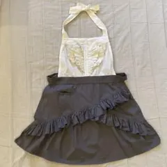 Anthropologie エプロン アンソロポロジー フリルエプロンのサムネイル
