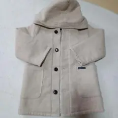 Samansa Mos2 Lagom フード付きコート ベージュ