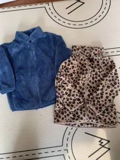 フリースアウター　保育園着　UNIQLO H&M 2枚セット