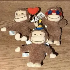 おさるのジョージ　赤いほっぺマスコット