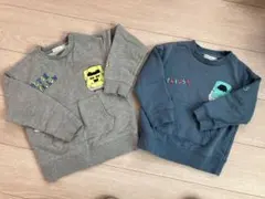 BEAMS mini 新幹線トレーナー 120cm＆100cm