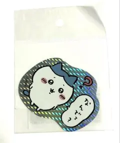 ちいかわ　ハチワレ　ダイカットステッカー　なんでェ？