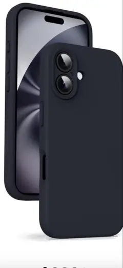 iPhone16Plus ケース　黒