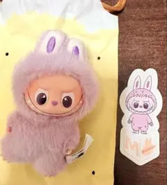 POPMART PIN FOR LOVE ラブブ イニシャル M