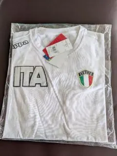 Kappa イタリア代表 ホワイトTシャツ Oサイズ