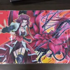 十六夜アキ ブラックローズドラゴンTSUTAYAトーナメントプレイマット即日発送 TSUTAYAトーナメントプレイマット 十六夜アキ ブラックローズ