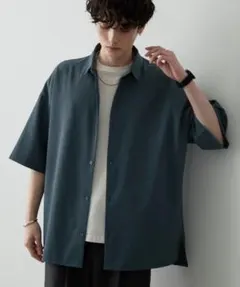 Anchor Smith アンカースミス アヤドレープトロミ ルーズS/Sシャツのサムネイル