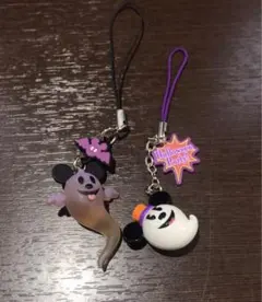 ディズニーリゾート他　ディズニーハロウィン2011 オバケ　マスコットストラップ