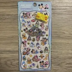 国内正規品保証！ベビーミッキー&フレンズ　プチドロップステッカー　カミオジャパン