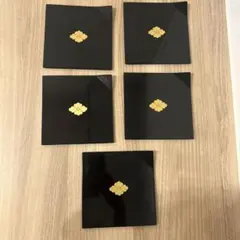 象彦 源氏雲 蛤型 銘々皿 菓子器 金彩 京都平安 5枚セット - メルカリ