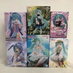 VF9117 未開封 初音ミク AMP 他 フィギュア まとめ 6個セット