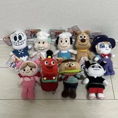 新品タグ付　アンパンマン プリちぃビーンズS plus 9体セット　SLマン入り