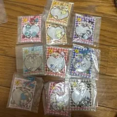 サンリオ　シャカシャカフレークシール風チャーム　10個セット