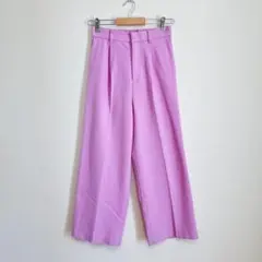 オフィスカジュアル ワイドパンツ