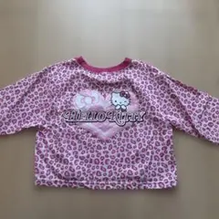 ハローキティ ヒョウ柄 Tシャツ 140cm