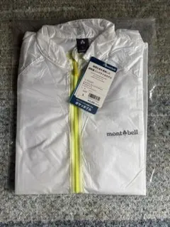 mont-bell EXライトウインドジャケット L ホワイト　レディース