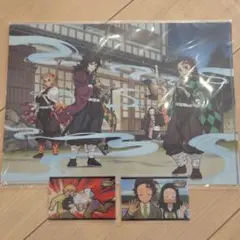 鬼滅の宴 DVD 購入特典 クリアファイル、クリアカード