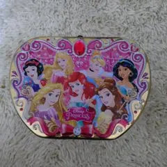 ディズニープリンセス ハート型缶