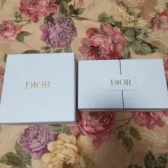 DIOR ボックス 箱 ホワイト ２セット ギフト