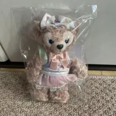 ダッフィー20周年　カラフルハピネス　シェリーメイ　ぬいぐるみバッジ