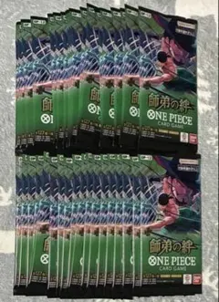 【新品・未開封】ワンピースカード　師弟の絆　40パック