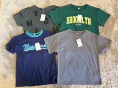 半袖 Tシャツ 130cm 4枚セット 男の子 新品未使用タグ付き 保育園