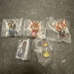 ズートピア2 めじるしアクセサリー コンプリートセット　ニック　ジュディ