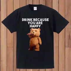 新品 Ted Ber Happy Tシャツ 送料込 男女兼用です！！！ XL