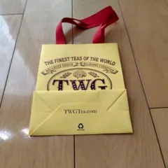TWG TEA ショッピングバッグ イエローのサムネイル