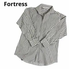 FortressSMART-fitストライプシャツ形態安定加工シャツL42-82