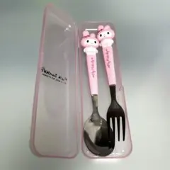 マイメロディ スプーン フォークセット カトラリーセット サンリオ食器セットのサムネイル
