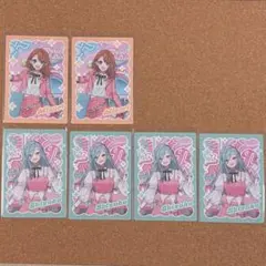 プロセカ　メロパレ　トレーディングカード　花里みのり　日野森雫のサムネイル