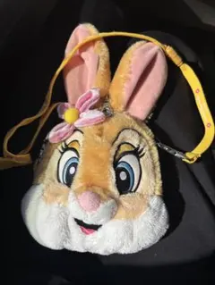 ディズニーリゾート　ミスバニー　パスケース　ぬいぐるみ　ポーチ　ポシェット