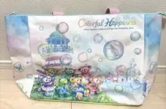 ディズニーシー ダッフィー＆フレンズ 20周年 カラフルハピネス トートバッグ